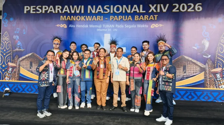 Kontingen NTT Curi Perhatian lewat Penampilan Musik Pop Gerejawi