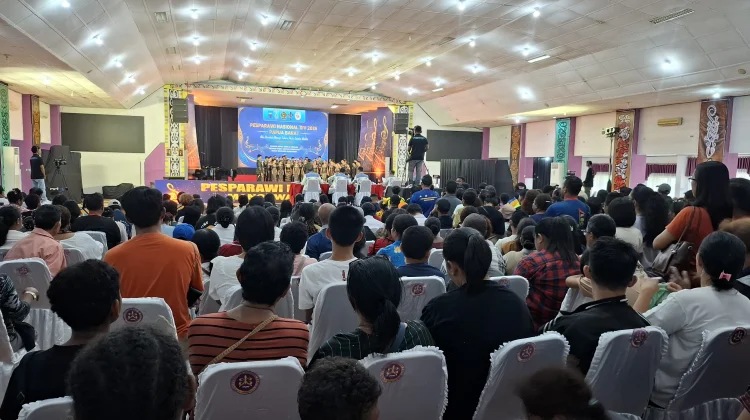 Peserta Remaja Sulawesi Utara Tampil Maksimal di Pesparawi Nasional XIV