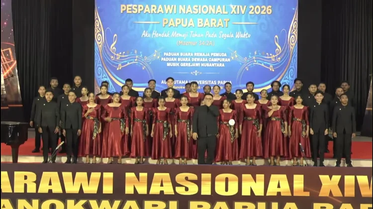 Peserta Remaja Papua Barat Tampil Maksimal di Aula UNIPA