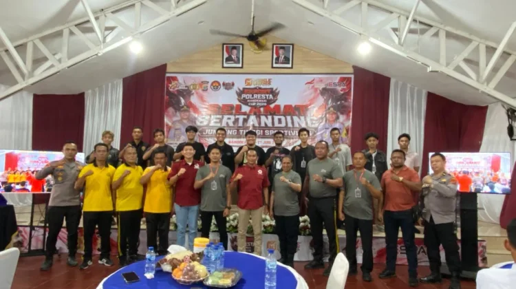 Sambut HUT bhayangkara ke-80 Polresta Manokwari  Gelar Turnamen Esport Kapolri CUP