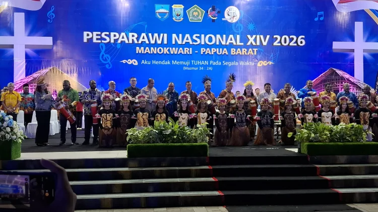Gubernur : Bawa Pesan Damai ke Seluruh Indonesia usai Pesparawi Nasional XIV