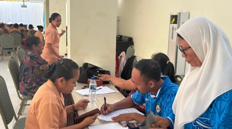 DWP Teluk Bintuni Sosialisasi HIV, Seluruh Peserta Screening Negatif