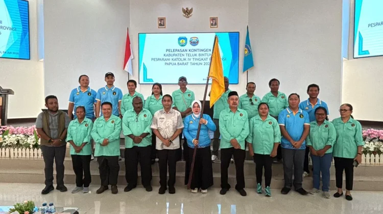 Kontingen Teluk Bintuni Siap Berlaga di Pesparani Papua Barat 2026