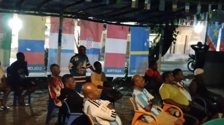 Suasana Nobar Piala Dunia 2026 Laga Argentina Vs Mesir di Babak 16 Besar