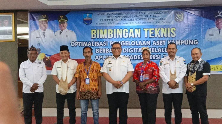 Pemkab Manokwari Dorong Digitalisasi Pengelolaan Aset Kampung lewat SIPADES 3.0