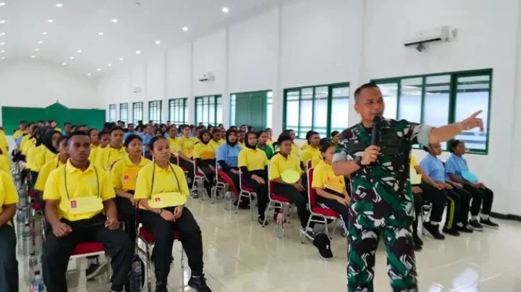 Dandim 1801/Manokwari Berikan Materi Bela Negara