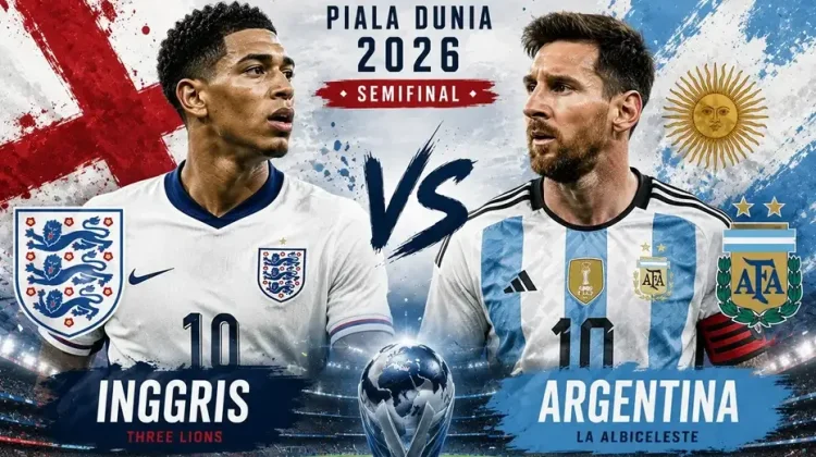 Argentina dan Inggris Sajikan Laga Sarat Sejarah di Piala Dunia 2026