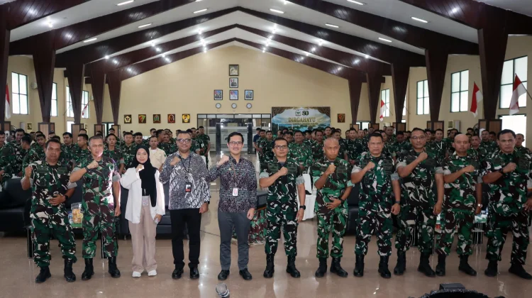 OJK Dorong Prajurit Kodam XVIII/Kasuarii Waspadai Kejahatan Keuangan Digital