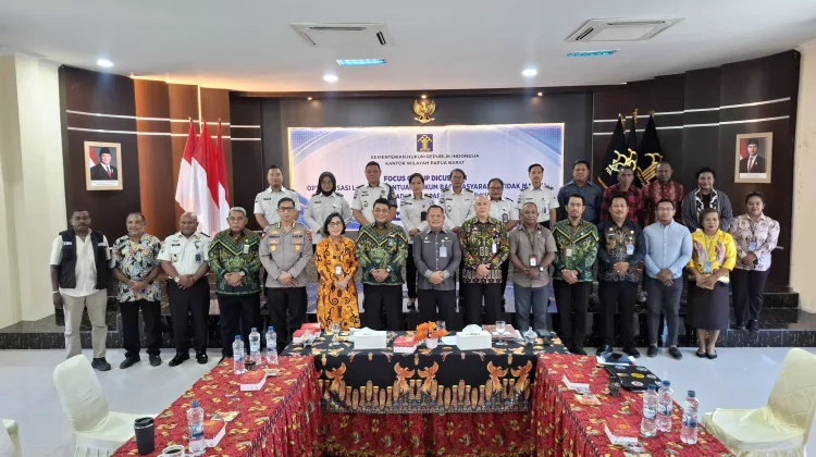 Kemenkum Dorong Perluasan Posbakum Desa, Kelurahan dan Rumah Ibadah di Papua Barat