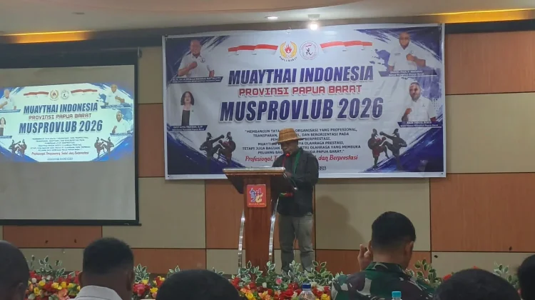 Pemprov Papua Barat Dukung Pembinaan Atlet Muay Thai Berprestasi