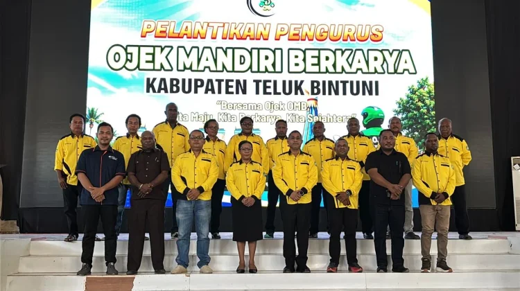 Bupati Lantik Ojek Mandiri Berkarya, Perkuat Perlindungan Ojek