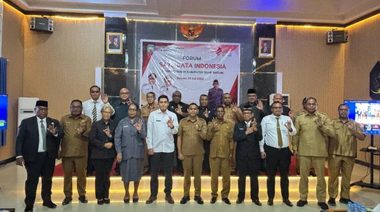 Bupati Bintuni Dorong Satu Data untuk Kebijakan Tepat Sasaran