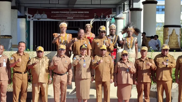 Disiplin ASN Jadi Penekanan dalam Apel Pagi Pemprov Papua Barat