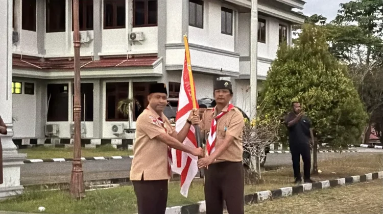 Bupati Lepas Puluhan Pramuka Bintuni ke Jambore Nasional 2026
