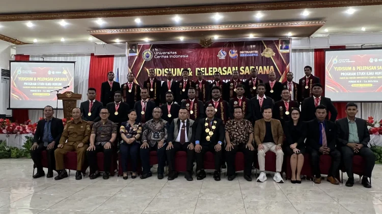 45 Mahasiswa Hukum UNCRI Dinyatakan Lulus Periode II TA. 2025/2026