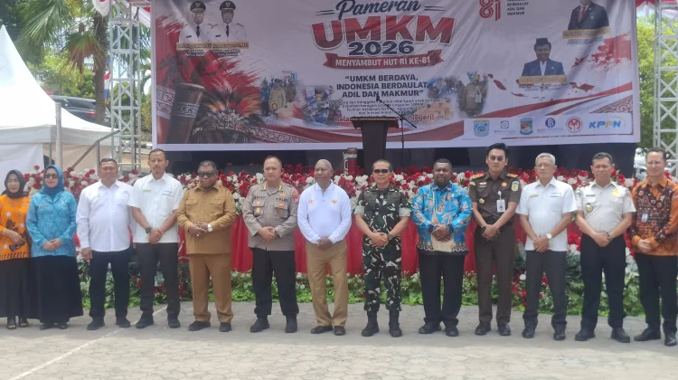 Gubernur Papua Barat Buka Pameran UMKM HUT RI ke-81, Dorong Produk Lokal Naik Kelas