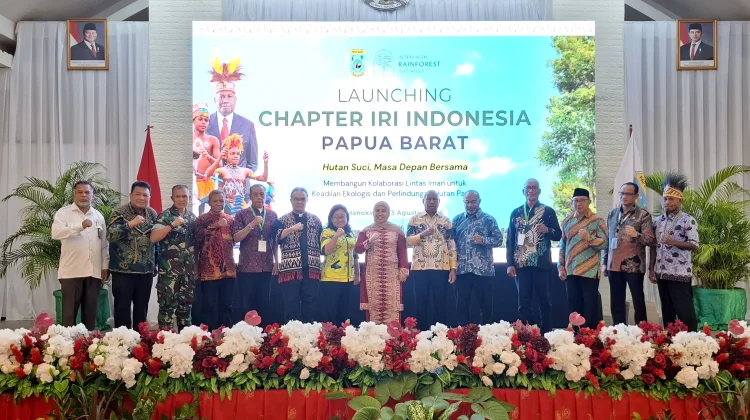 IRI Papua Barat Diluncurkan, Dorong Kolaborasi Lintas Iman Lindungi Hutan