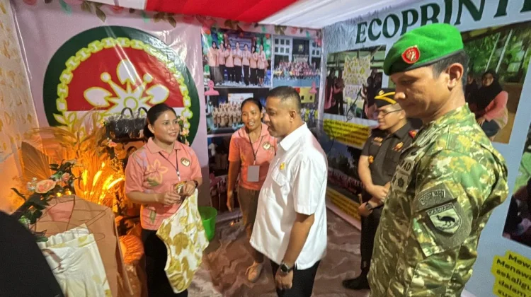 Ecoprinting DWP Bintuni, Inovasi Hijau Bernilai Ekonomi Tinggi