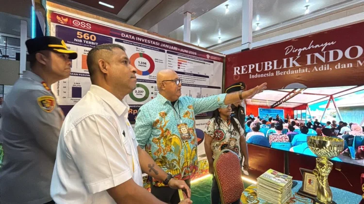 Pameran Inovasi Teluk Bintuni Dibuka, Warga Diajak Nikmati Layanan Gratis