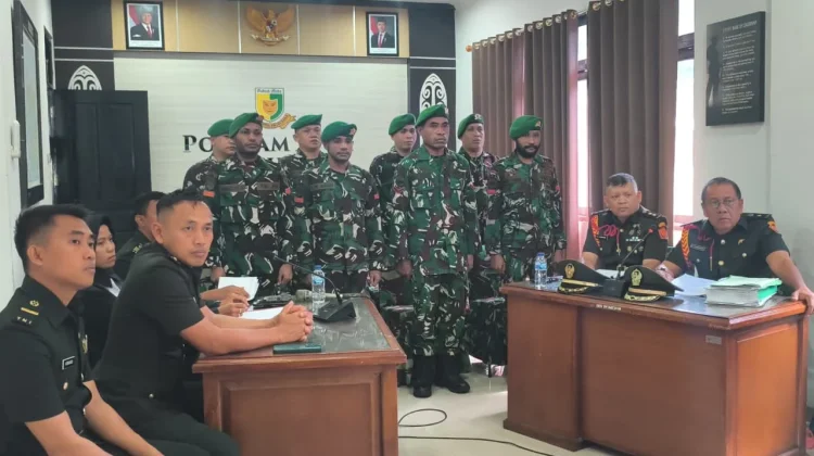 Sidang Militer Kasus Prada Jack Y. Soor, Oditur Bacakan Tuntutan terhadap 8 Terdakwa