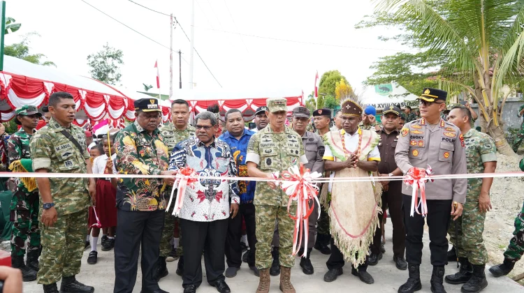 Peresmian 3.395 Jembatan Garuda dan 3.008 Titik Air Bersih oleh Presiden RI