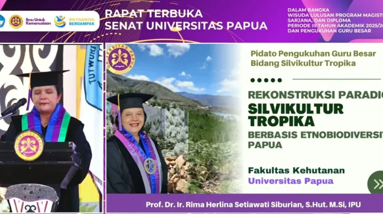 Orasi Ilmiah Profesor Rima Bahas Silvikultur Tropika