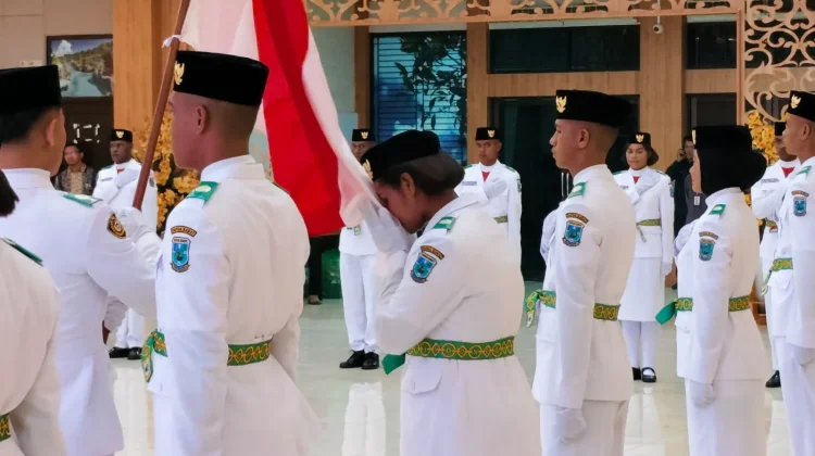 Gubernur Papua Barat Kukuhkan 36 Anggota Paskibraka