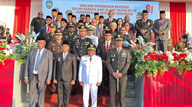 Forkopimda Teluk Bintuni Solid Kawal HUT Ke-81 RI hingga Tuntas