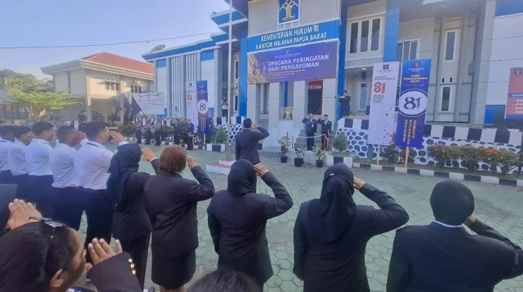 Hari Pengayoman ke-81, Kemenkum Papua Barat Tegaskan Hukum Hadir Berikan Solusi