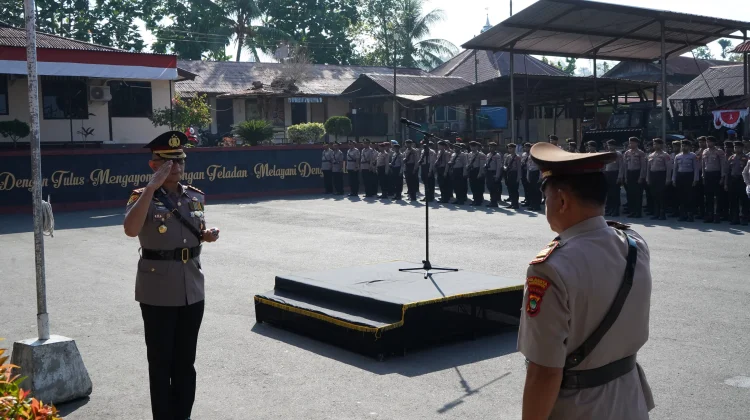 Kapolresta Manokwari Pimpin Upacara Hari Juang Polri 2026