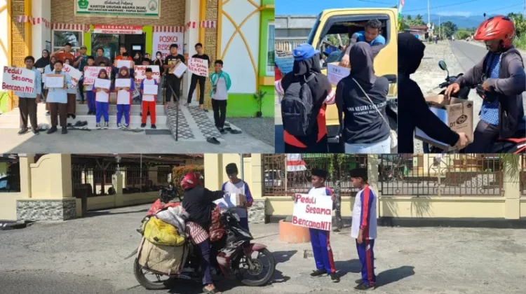Dari Prafi Mengalir Solidaritas untuk Korban Gempa NTT