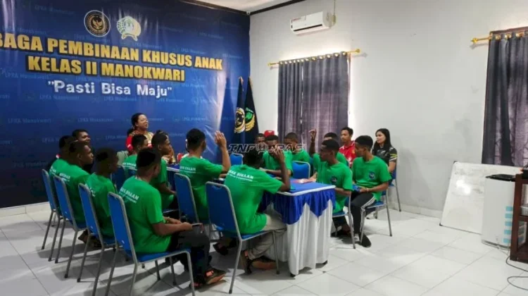 Dibalik Tembok LPKA Manokwari, Harapan Pendidikan Tetap Menyala