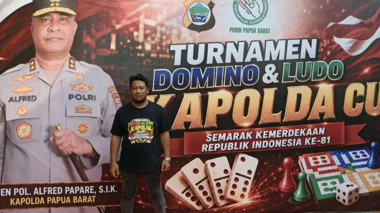 Kapolda Cup Jadi Ajang Jaring Atlet Domino Papua Barat