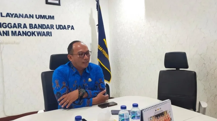 Asap Ganggu Pendaratan Pesawat di Bandara Rendani Manokwari