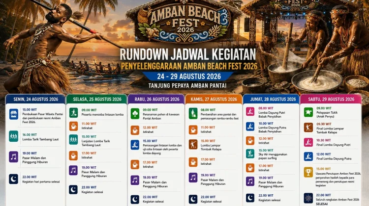 Amban Beach Fest 2026 Hadirkan Ragam Kegiatan