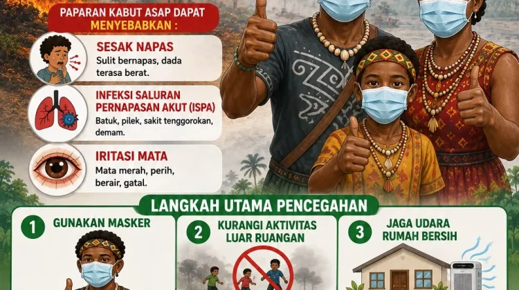 Dinkes Bintuni Siaga Dampak Asap Karhutla, Oksigen Disiapkan