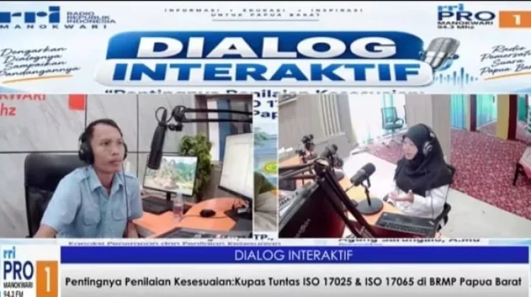 BRMP Papua Barat Kupas Pentingnya ISO 17025 dan ISO 17065