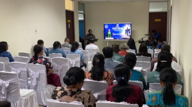 ASN Kristen dan Katolik Instansi Vertikal Papua Barat Ikuti Ibadah Oikumene
