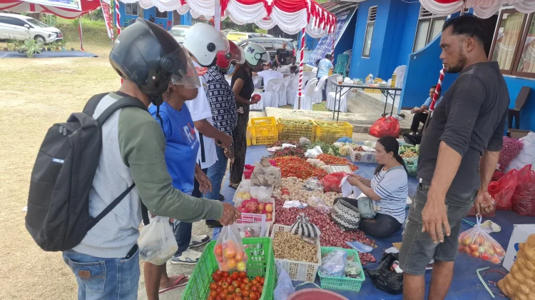 Gerakan Pangan Murah TVRI Papua Barat Bantu Stabilkan Harga dan Tekan Inflasi
