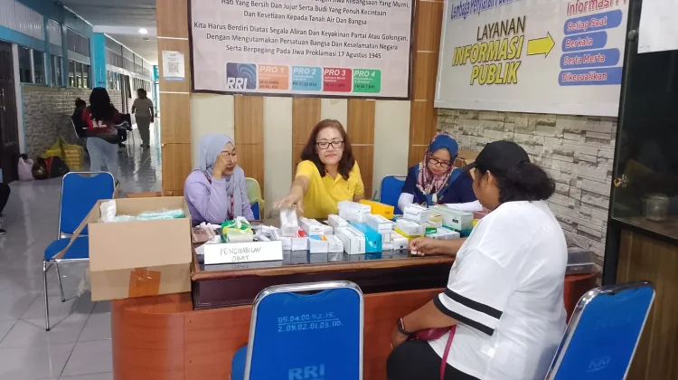 Aksi Donor Darah dan CKG Meriahkan RRI Fest 2026 jelang Hari Radio ke-81 di Manokwari
