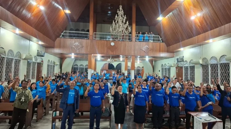 Program One Voice 27 Dorong Umat Aktif Sampaikan Kabar Baik
