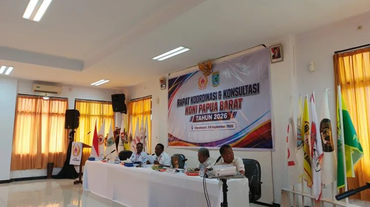 Hasil Verifikasi TPP Tentukan Hak Suara Musorprovlub KONI Papua Barat