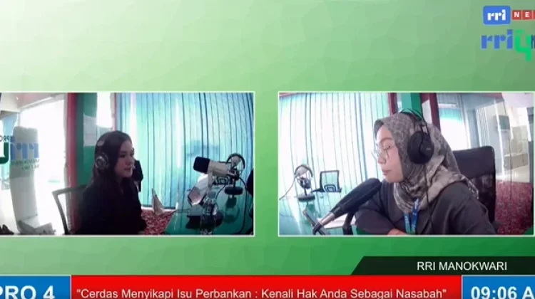 RRI Manokwari Hadirkan Dialog Interaktif tentang Hak Nasabah Perbankan