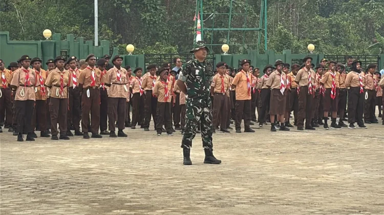 360 Siswa Meriahkan Lomba PBB Kodim 1806 Sambut HUT TNI Ke-81