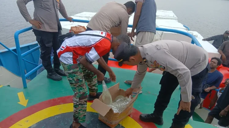 Polsek Babo Gagalkan Peredaran 20 Liter Miras Cap Tikus Ilegal