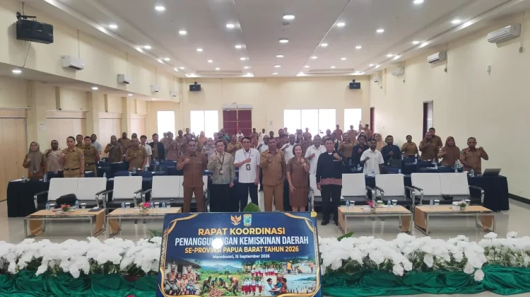 SIMONEV Papua Barat Diluncurkan, Penanggulangan Kemiskinan di Perkuat
