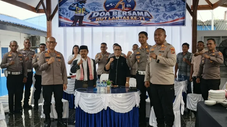 HUT Lantas Jadi Momentum Satlantas Polresta Manokwari Perkuat Pelayanan