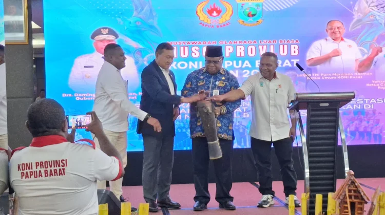 Musorprovlub KONI di Buka, Sekda Papua Barat Dorong KONI Perkuat Pembinaan Atlit