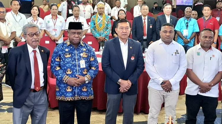 Musorprovlub KONI dibuka, Sekda Papua Barat Dorong KONI Perkuat Pembinaan Atlit