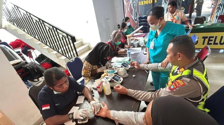 Polantas Bintuni Rayakan HUT ke-71 dengan Aksi Kemanusiaan